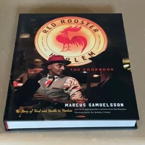 Red Rooster cookbook, signed by author